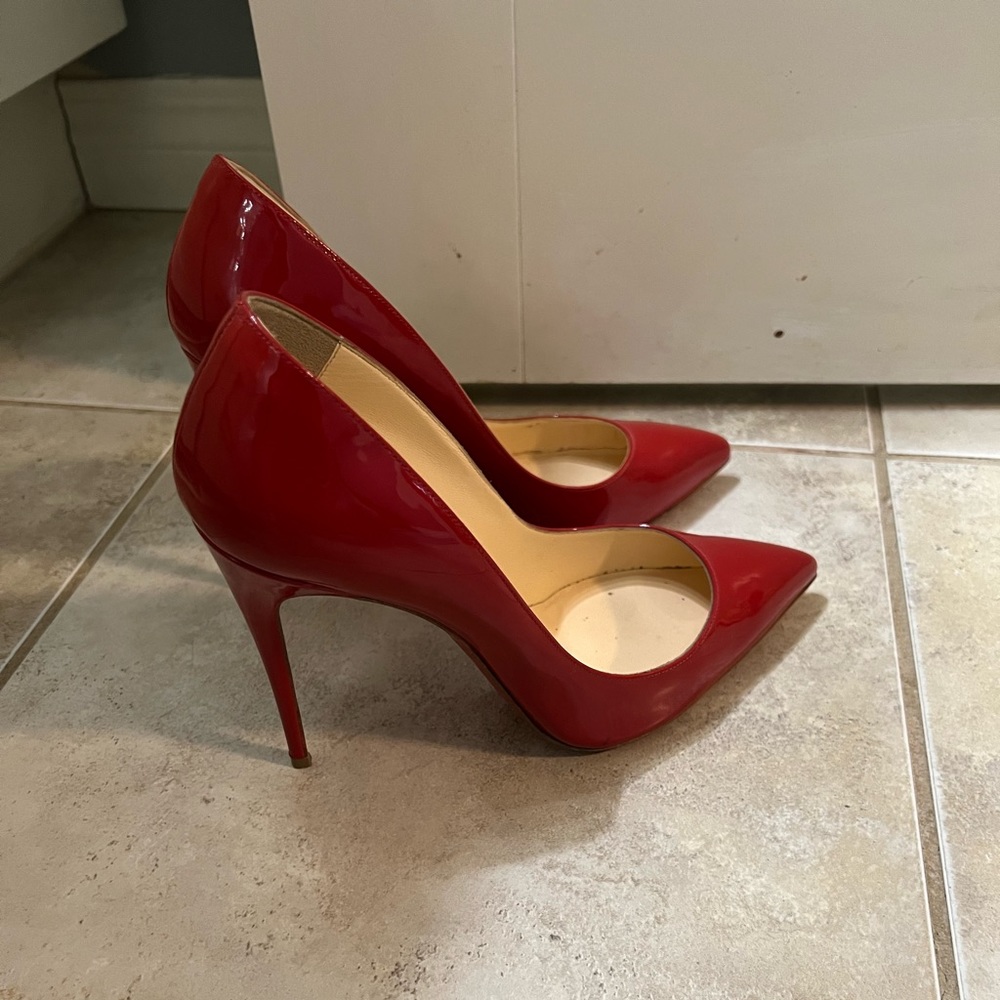 Christian Louboutin red pumps. Size 38